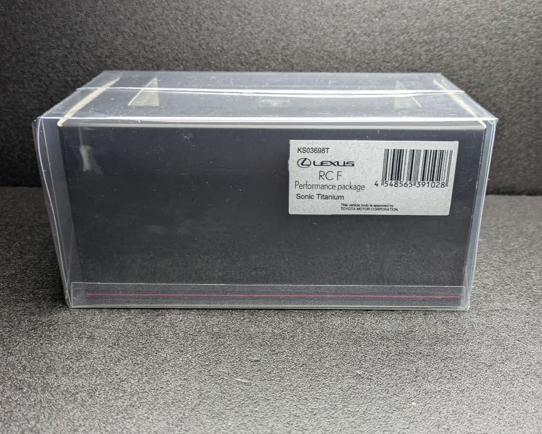 未開封　京商 1/43 レクサス RC F パフォーマンス パッケージ　ミニカー