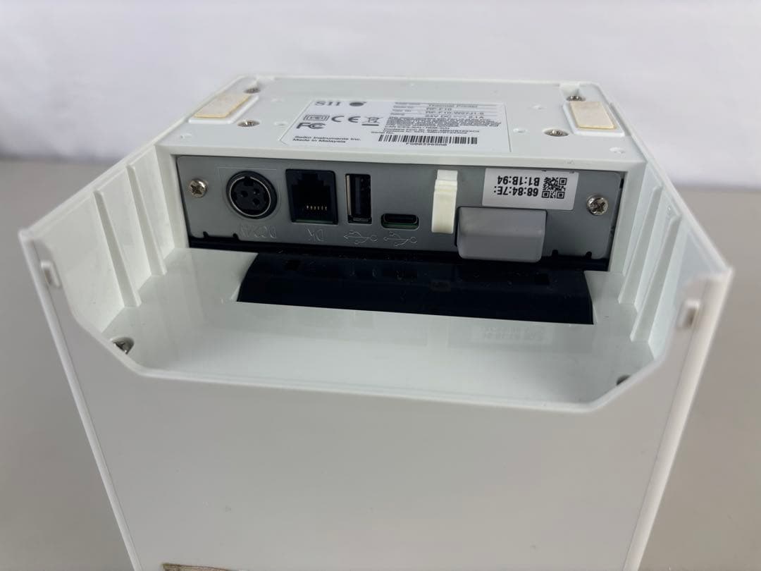 SII レシートプリンター ホワイト 付属品付き
