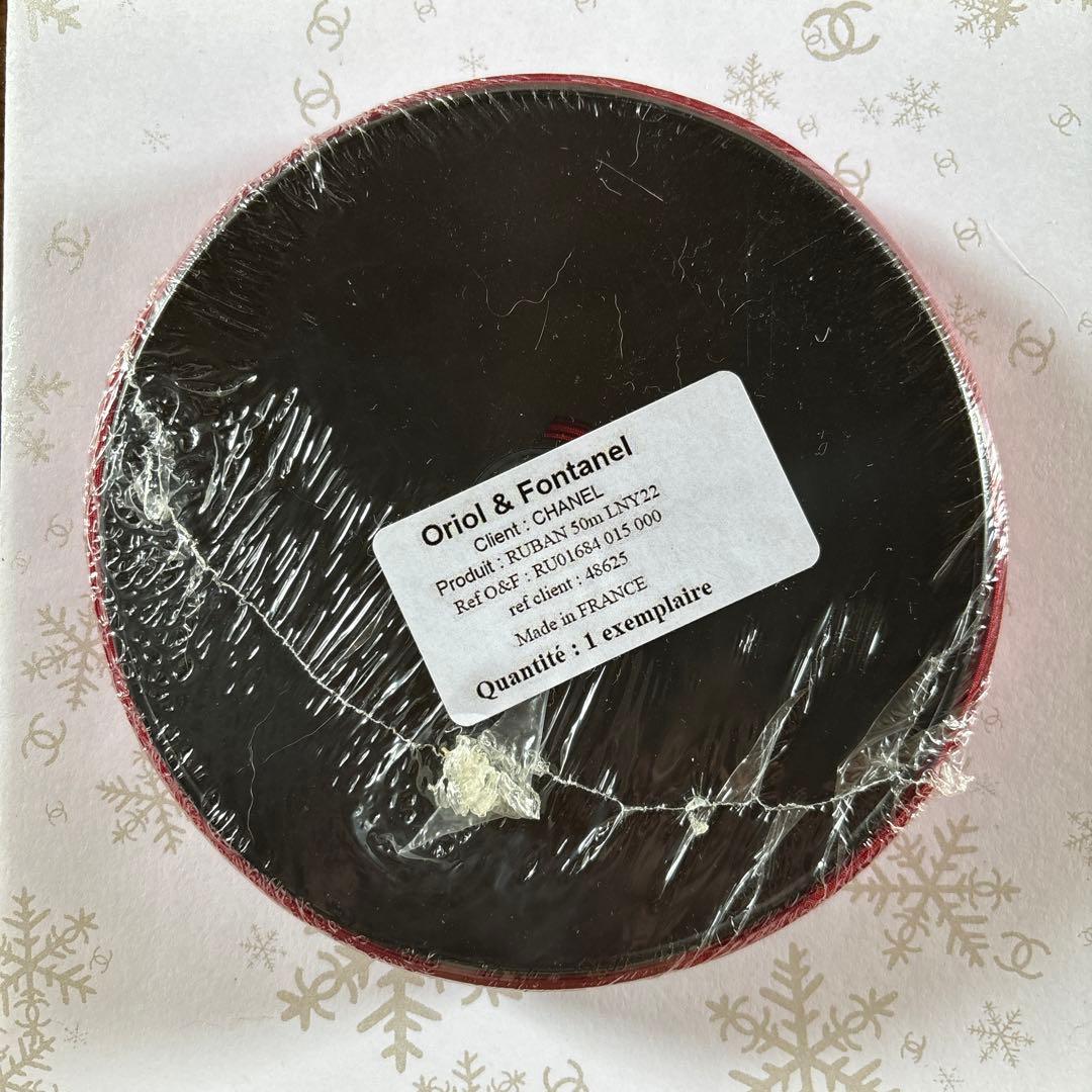 CHANEL シャネル ラッピングリボン1ロール　50メートル1.5センチ幅