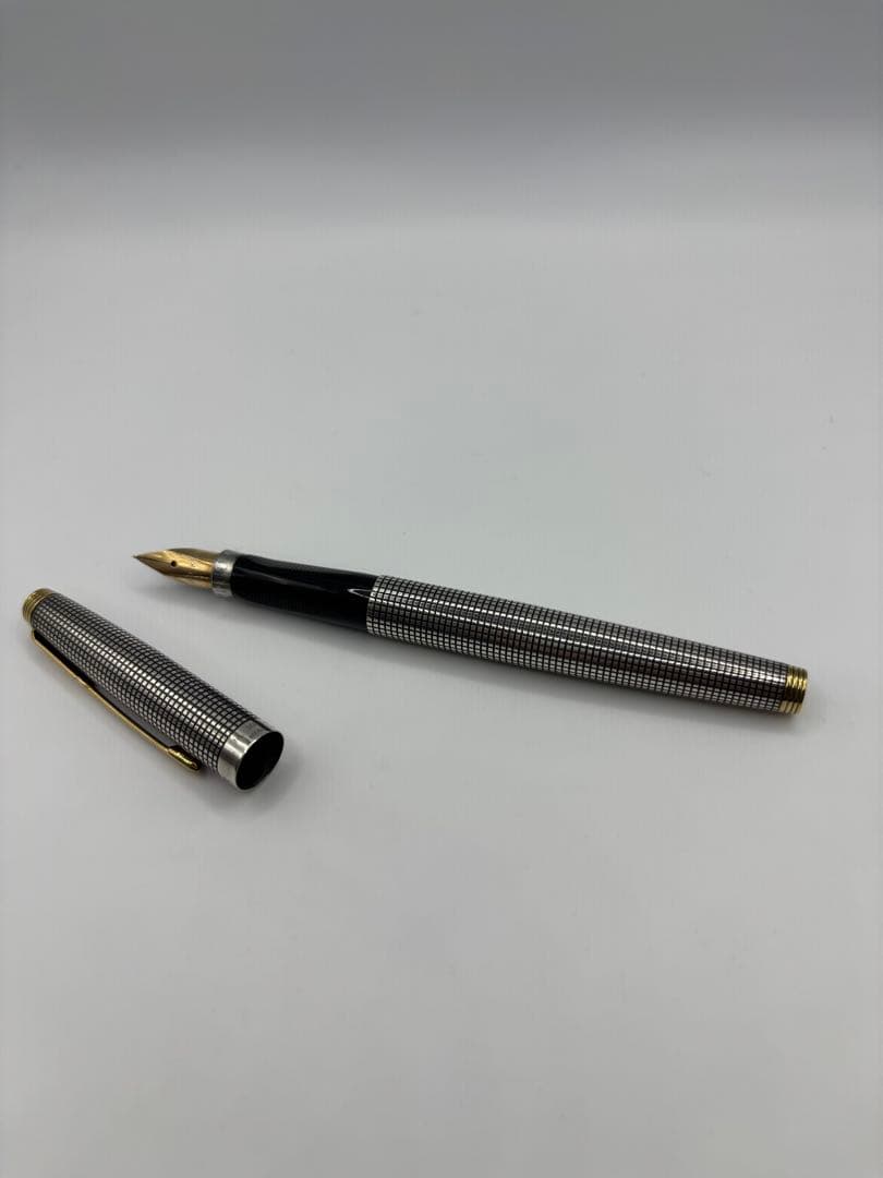パーカー　75 　万年筆 　ペン先14K 　スターリングシルバー 　 USA製