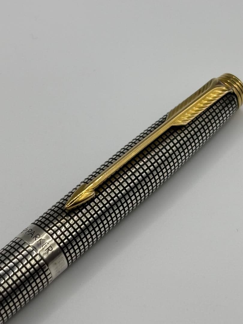 パーカー　75 　万年筆 　ペン先14K 　スターリングシルバー 　 USA製