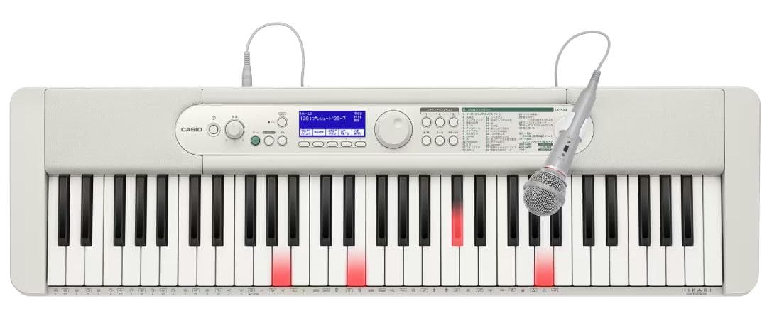 CASIO カシオ　光ナビゲーションキーボード　LK-530　音色数600