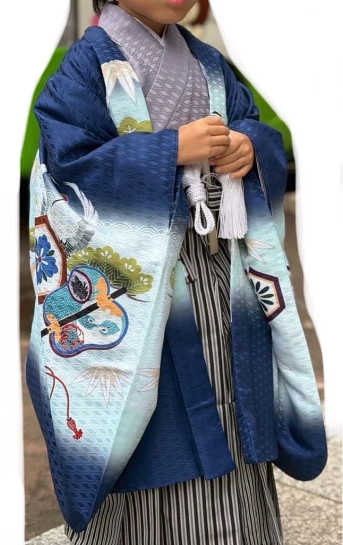 七五三 着物 男の子 5歳 フルセット12点