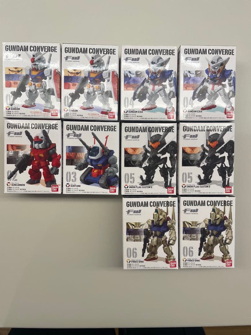【希少】未開封　ガンダムコンバージ　第一弾　BOX