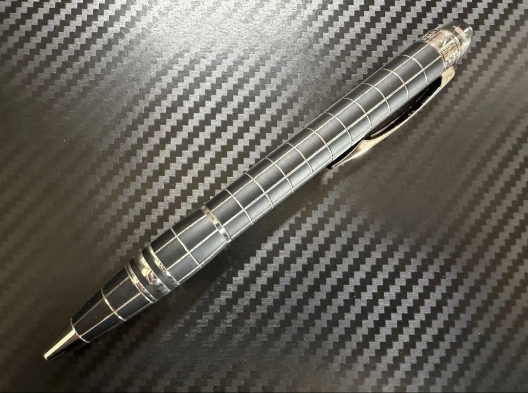 極美品 モンブラン ボールペン スターウォーカー メタルラバー 新品インク