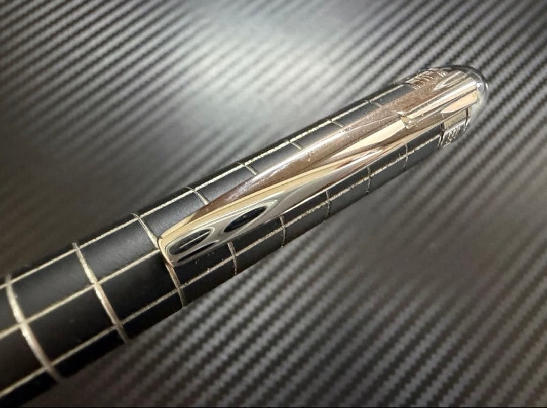 極美品 モンブラン ボールペン スターウォーカー メタルラバー 新品インク