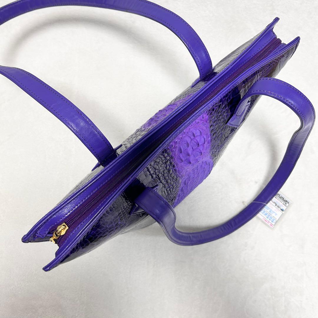 BEVERLY ビバリー シャイニング クロコ ショルダーバッグ トートバッグ