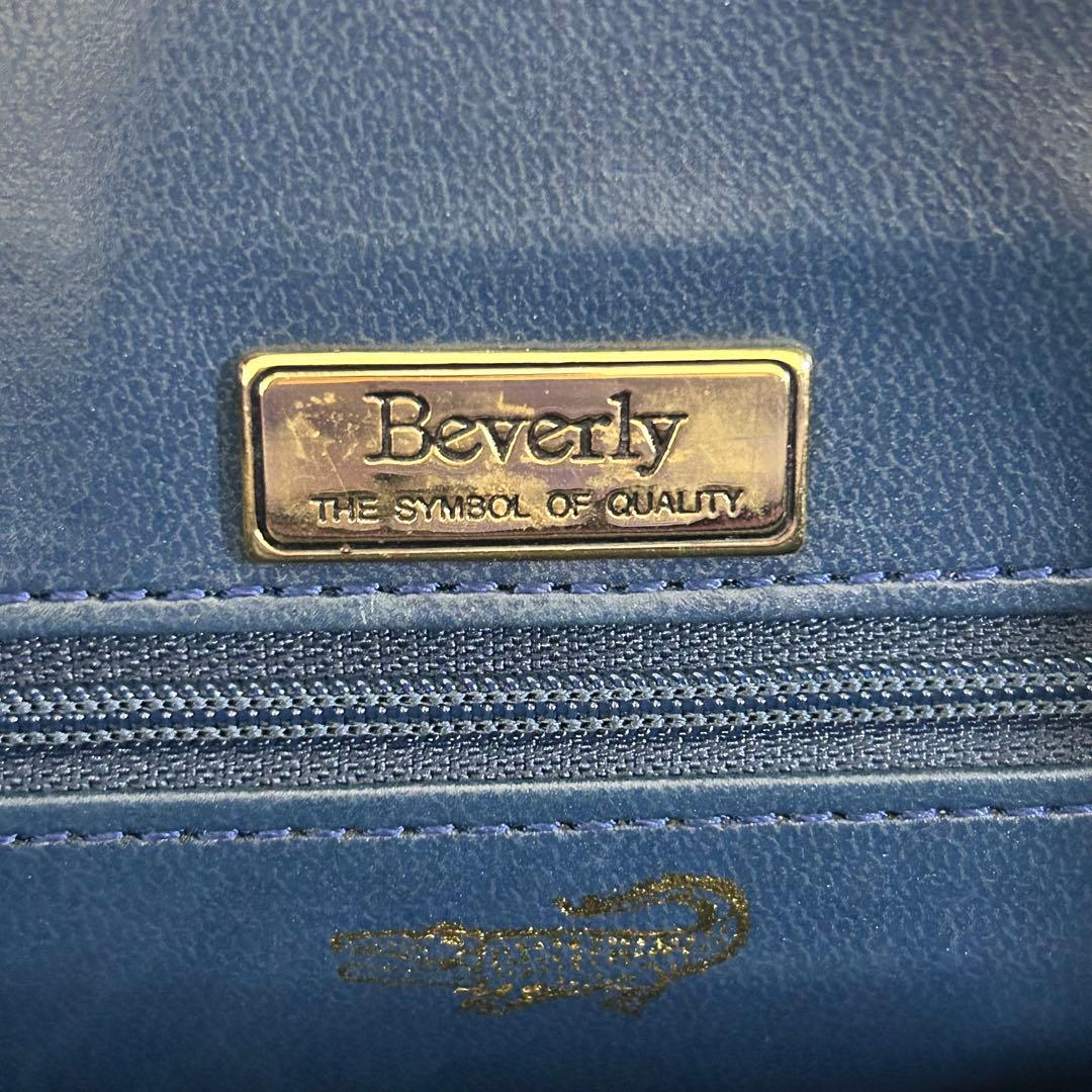 BEVERLY ビバリー シャイニング クロコ ショルダーバッグ トートバッグ