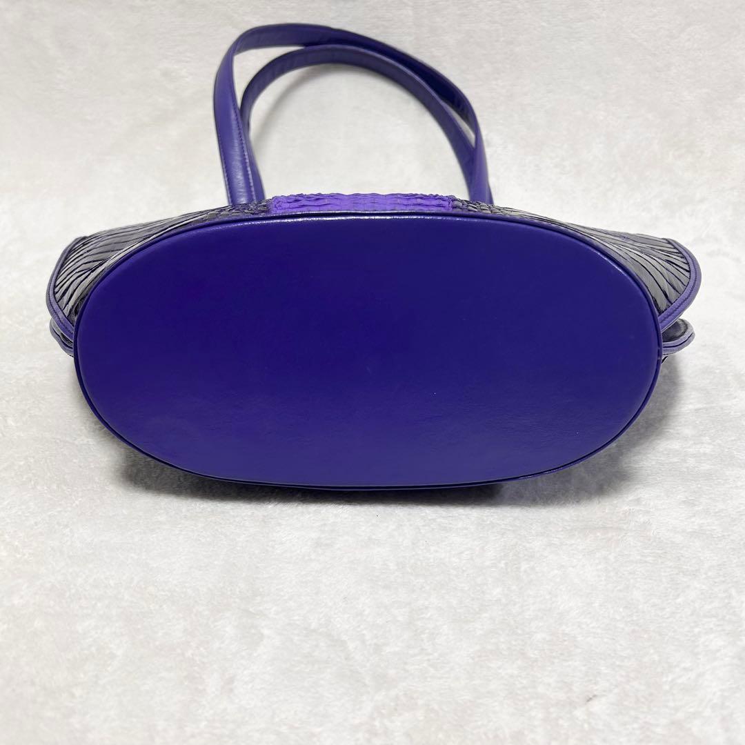 BEVERLY ビバリー シャイニング クロコ ショルダーバッグ トートバッグ