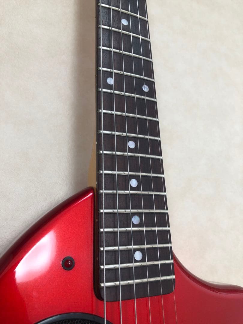 【美品】ZO-3C MRED アンプ内蔵ギター ディストーション切替SW付