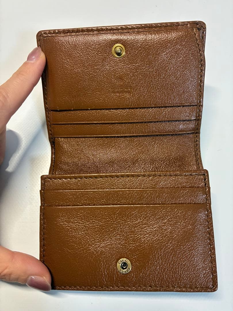 グッチ　マーモント　スモールウォレット　コンパクト財布　GUCCI