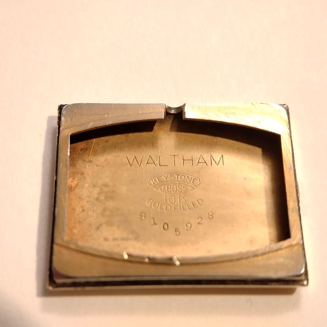 【1940s】WALTHAM スモセコ OH済 ヴィンテージ腕時計