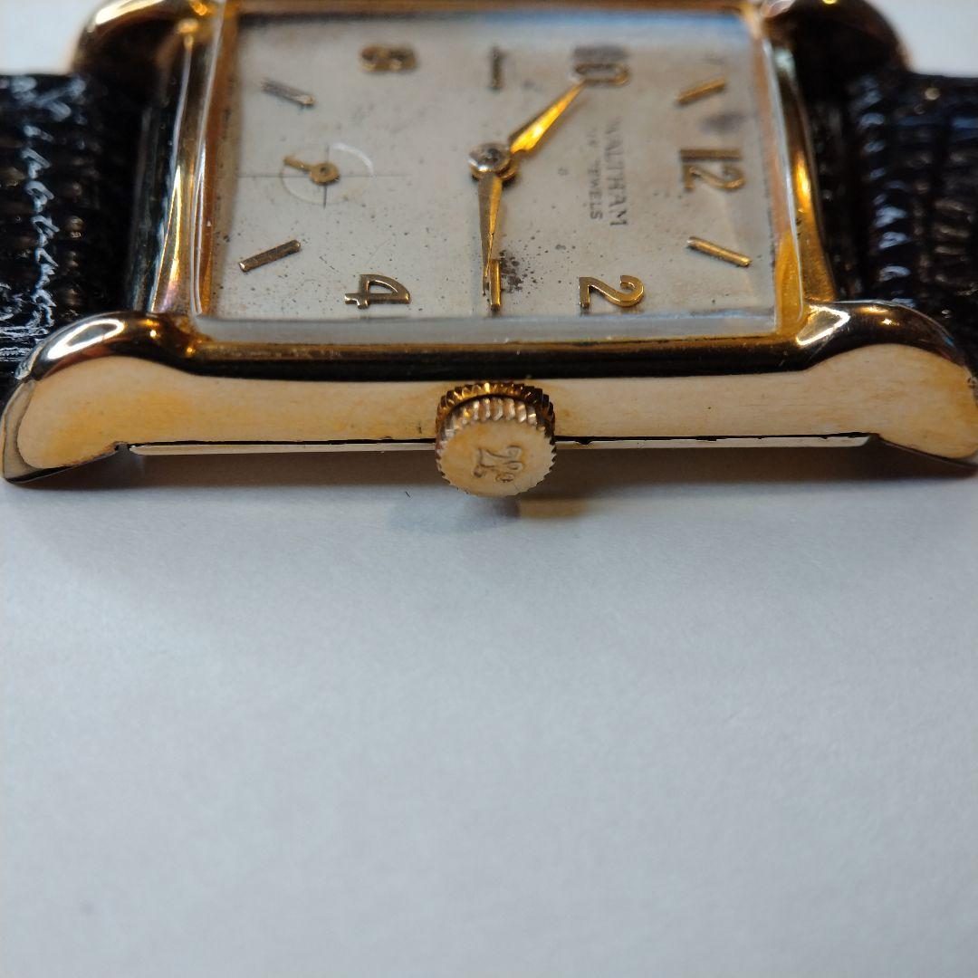 【1940s】WALTHAM スモセコ OH済 ヴィンテージ腕時計