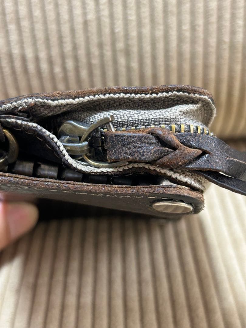 レア　ダブルアールエル　RRL 90s レザーキーケース　ケース　カード