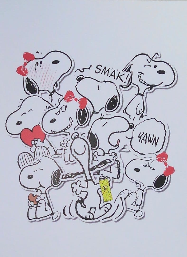 DEATH NYC スヌーピー ルイヴィトン アートポスター　極美品／未使用