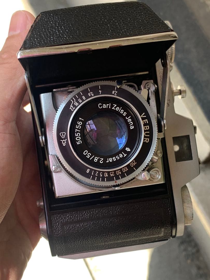 Welta Welti ic Tessar 50 2.8 シャッターOK ジャク