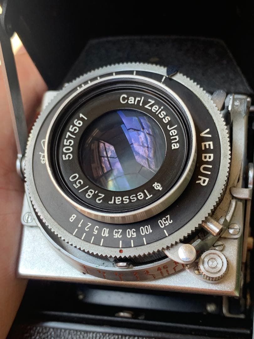 Welta Welti ic Tessar 50 2.8 シャッターOK ジャク