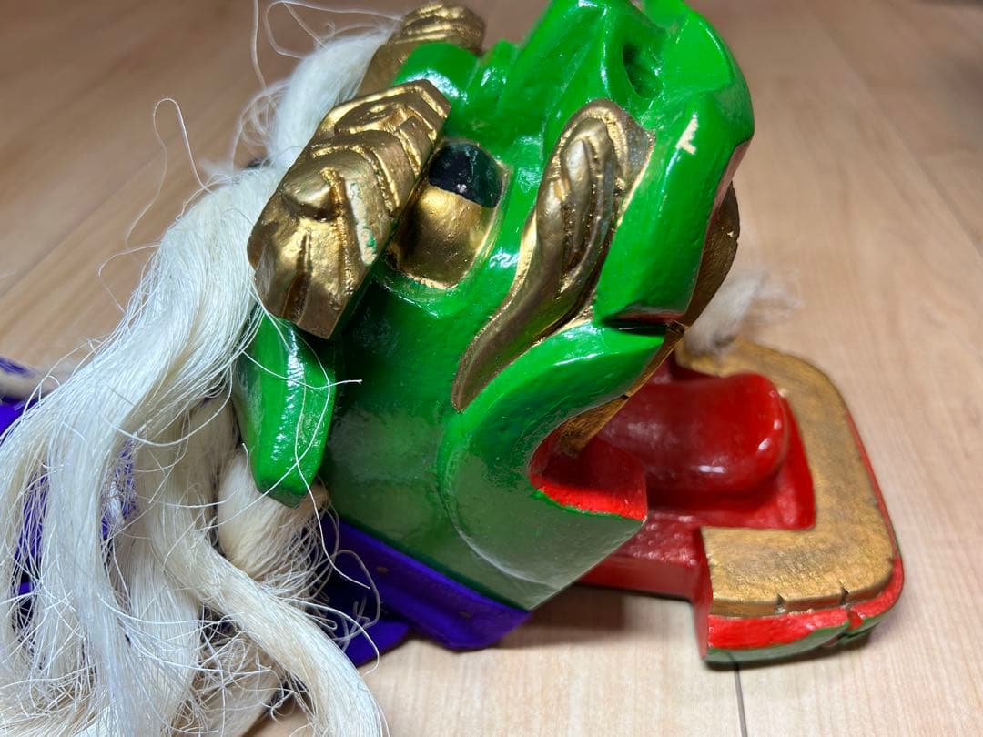 琉球舞踊　小道具　獅子頭(箱無し)