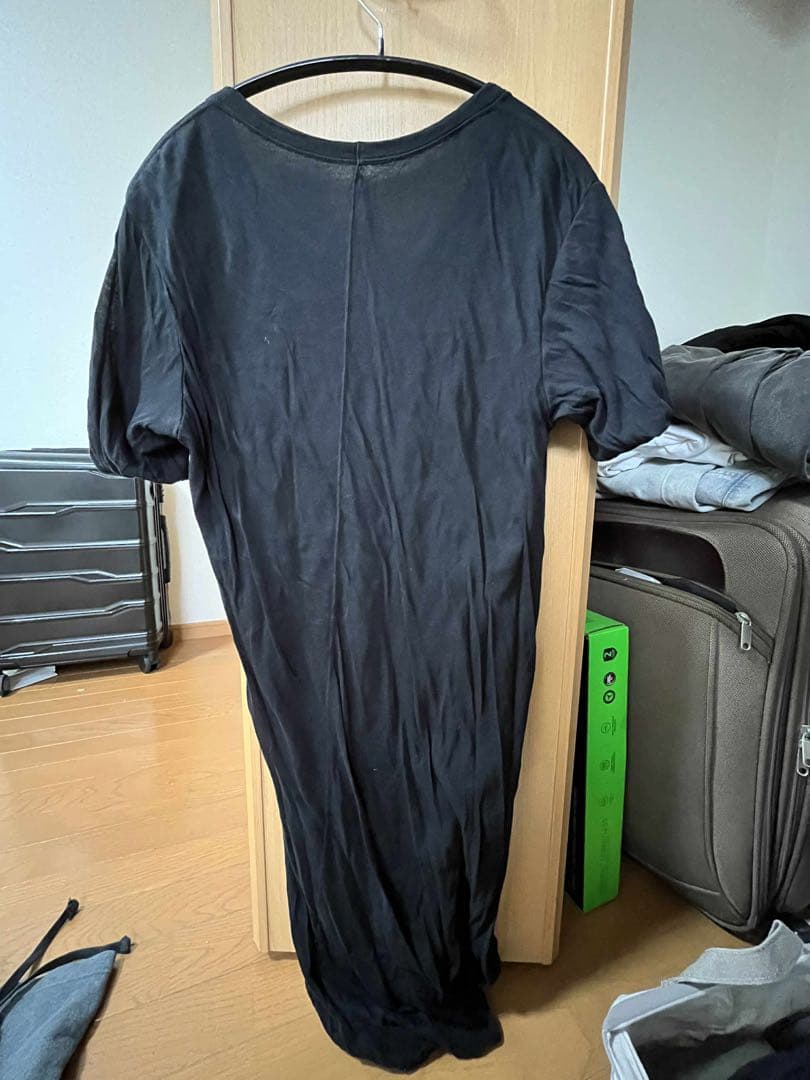 Rick Owensブラック Tシャツ XS