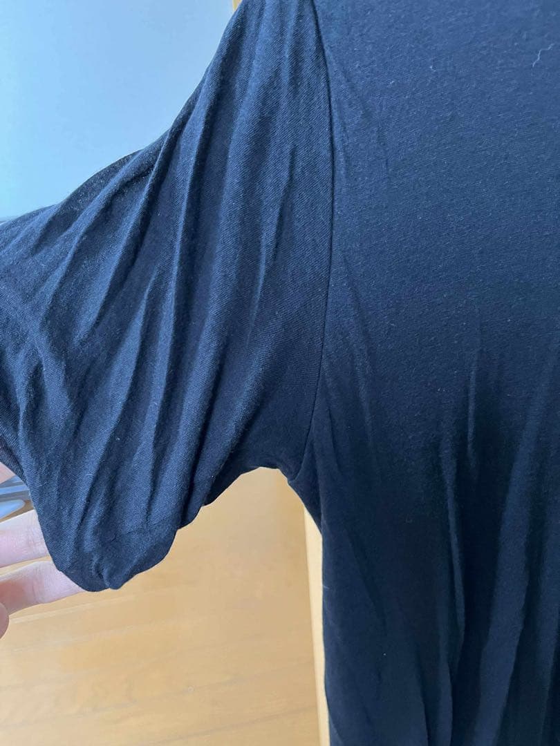 Rick Owensブラック Tシャツ XS