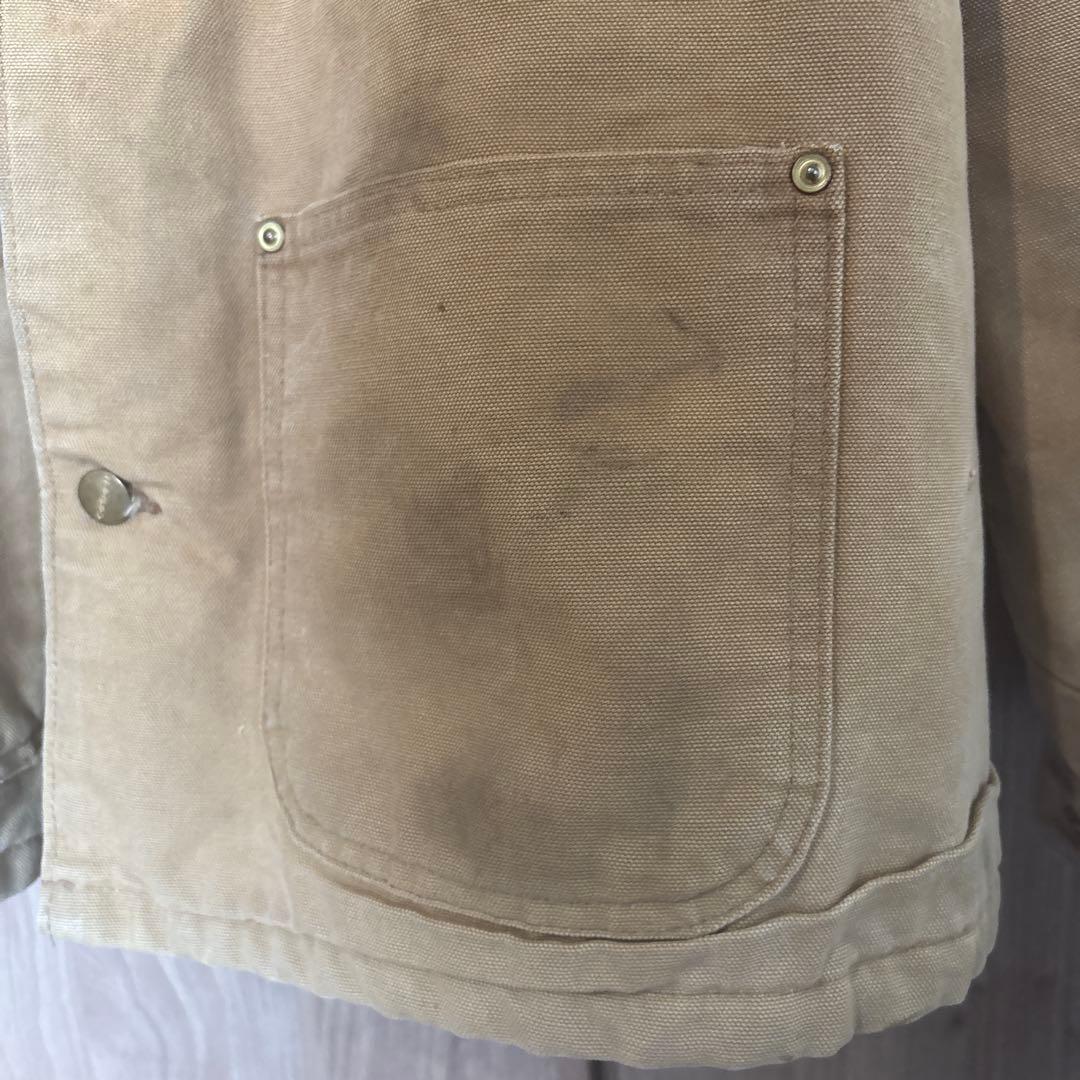 まちゃあき　Carhartt デトロイトジャケット ベージュ