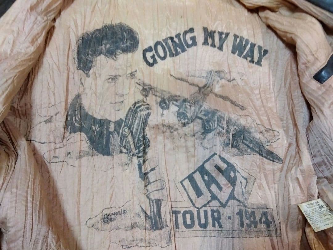 メンズ　本革レザージャケット　Ｌサイズ