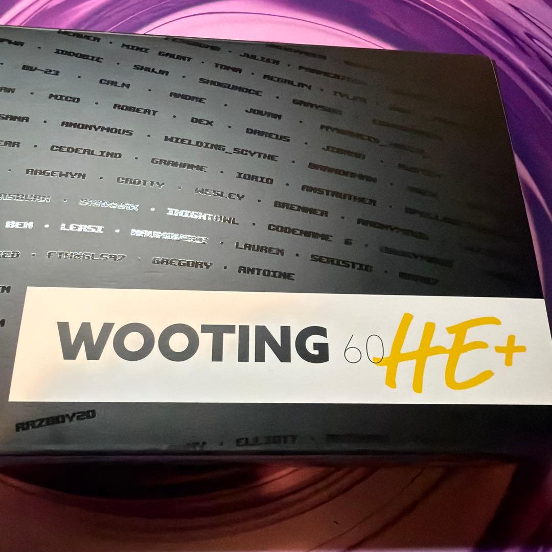 Wooting 60HE+ カスタム キーキャップ ケース