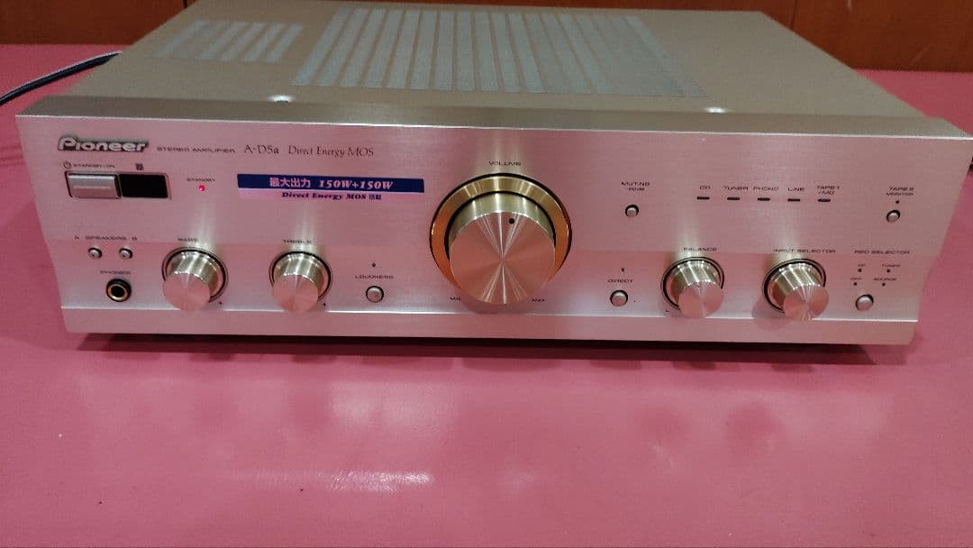 パイオニア A-D5X ステレオアンプ Pioneer プリメインアンプ