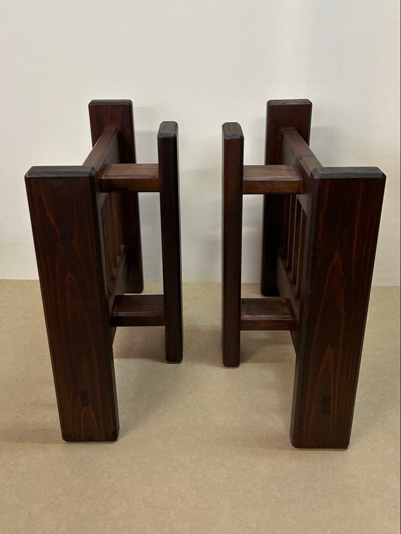 テーブル脚　木製