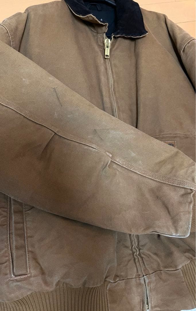 Carhartt ボンバージャケット サンタフェジャケット J165 ブラウン