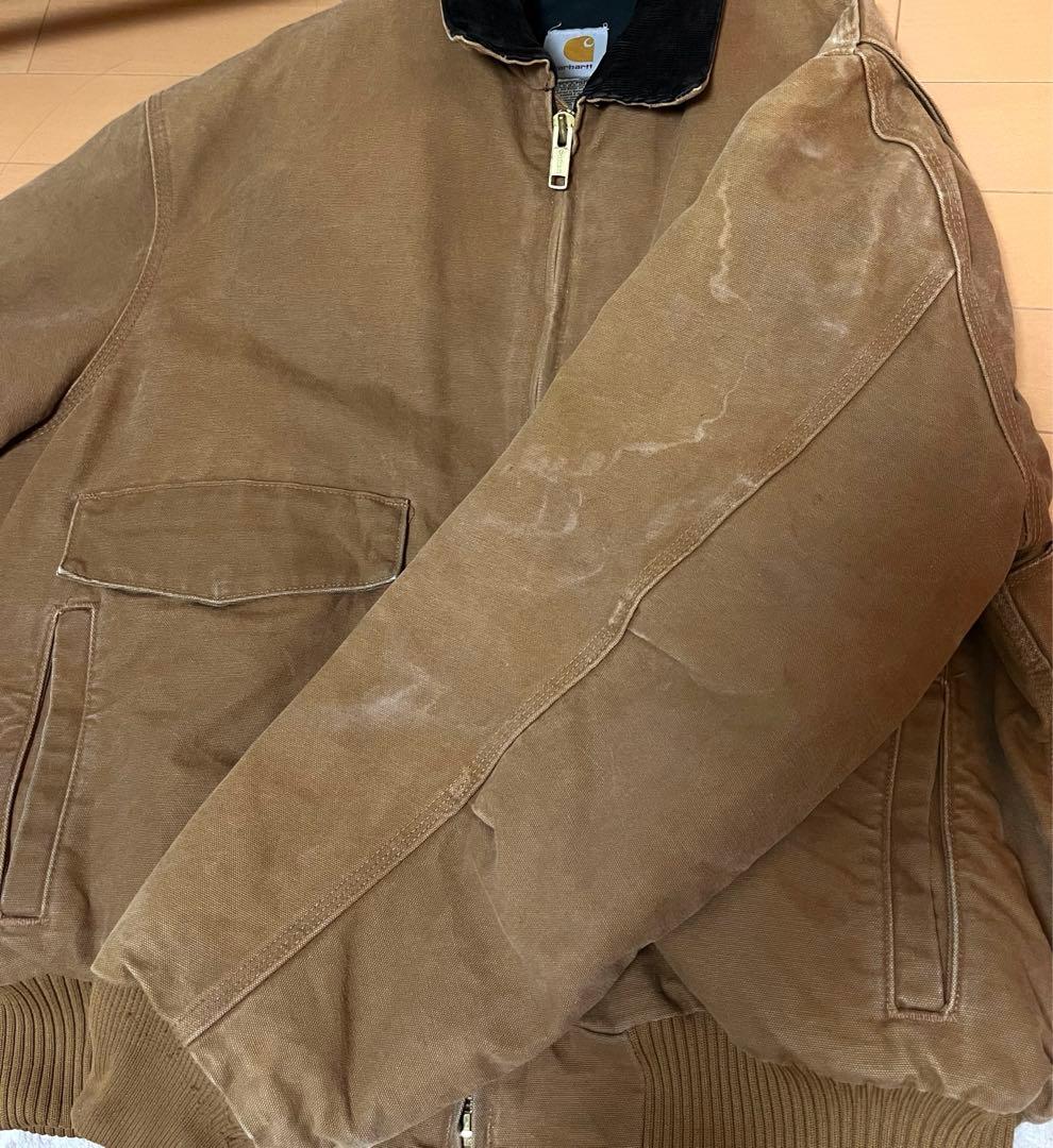 Carhartt ボンバージャケット サンタフェジャケット J165 ブラウン