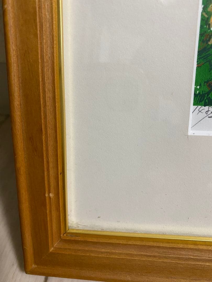 長嶋玄文『フィレンツェに鐘』　真作シルクスクリーン