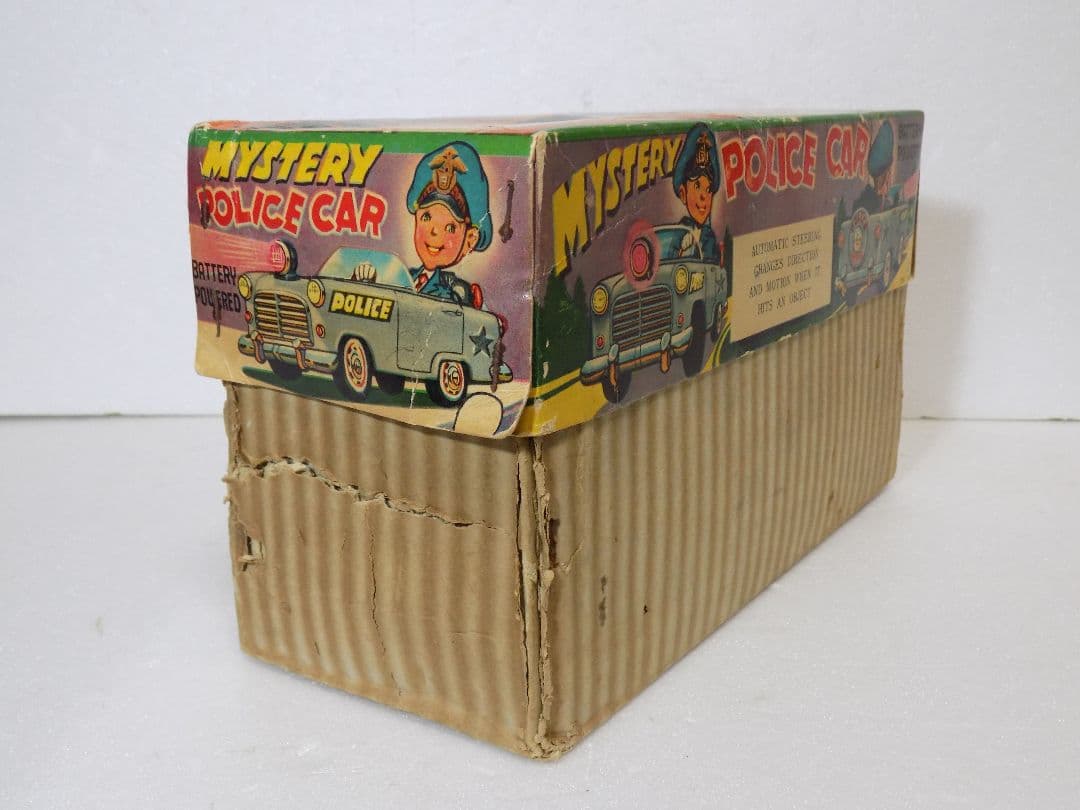 野村トーイ•新工社？ダブルネーム　電動　MYSTERY•POLIS.CAR動作品