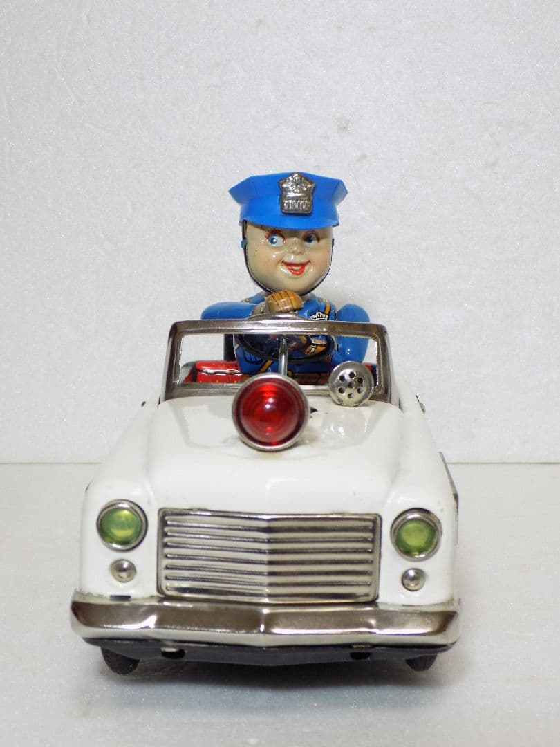 野村トーイ•新工社？ダブルネーム　電動　MYSTERY•POLIS.CAR動作品