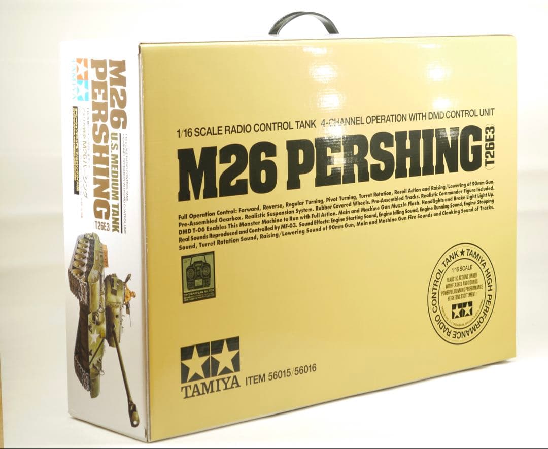 タミヤ M26 Pershing パーシング 1/16 ラジコン戦車 プラモデル