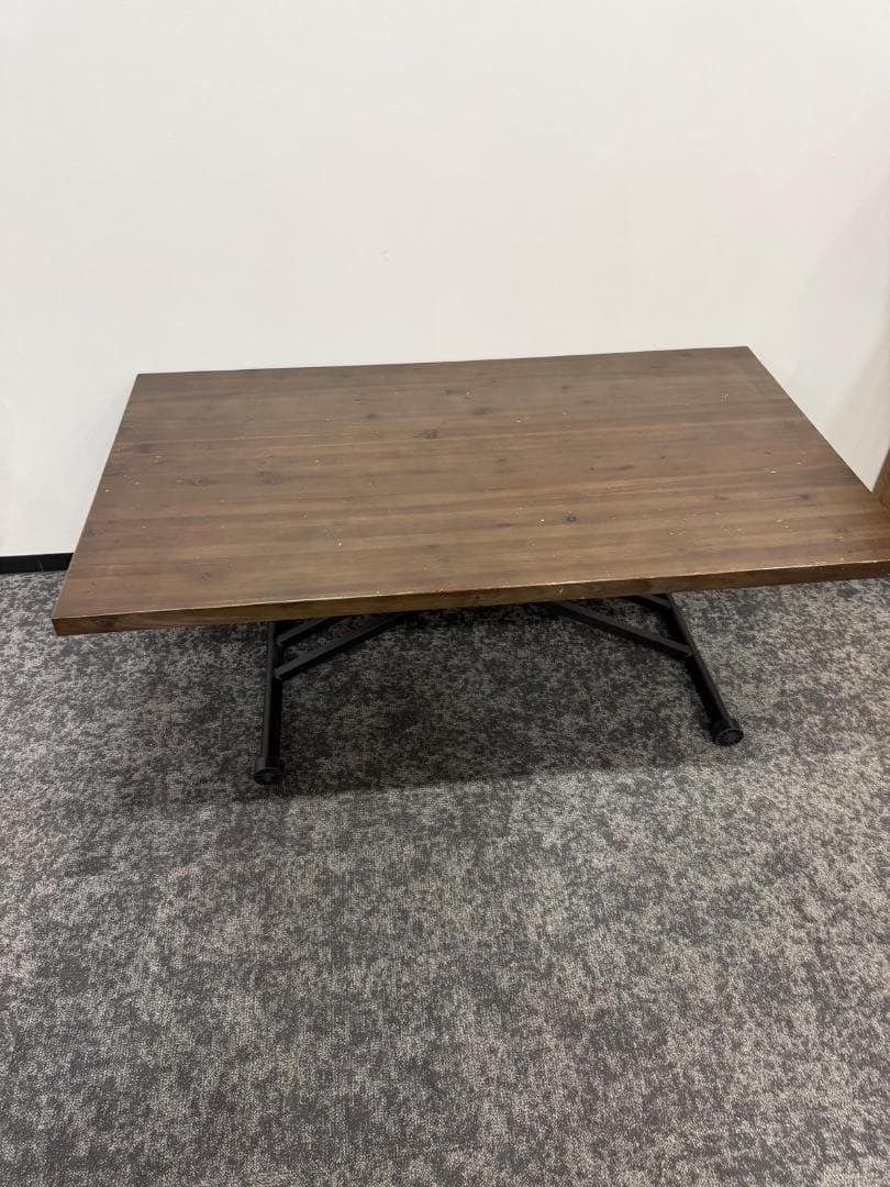 UP PULLEY LIFTING TABLE おしゃれ昇降式ダイニングテーブル