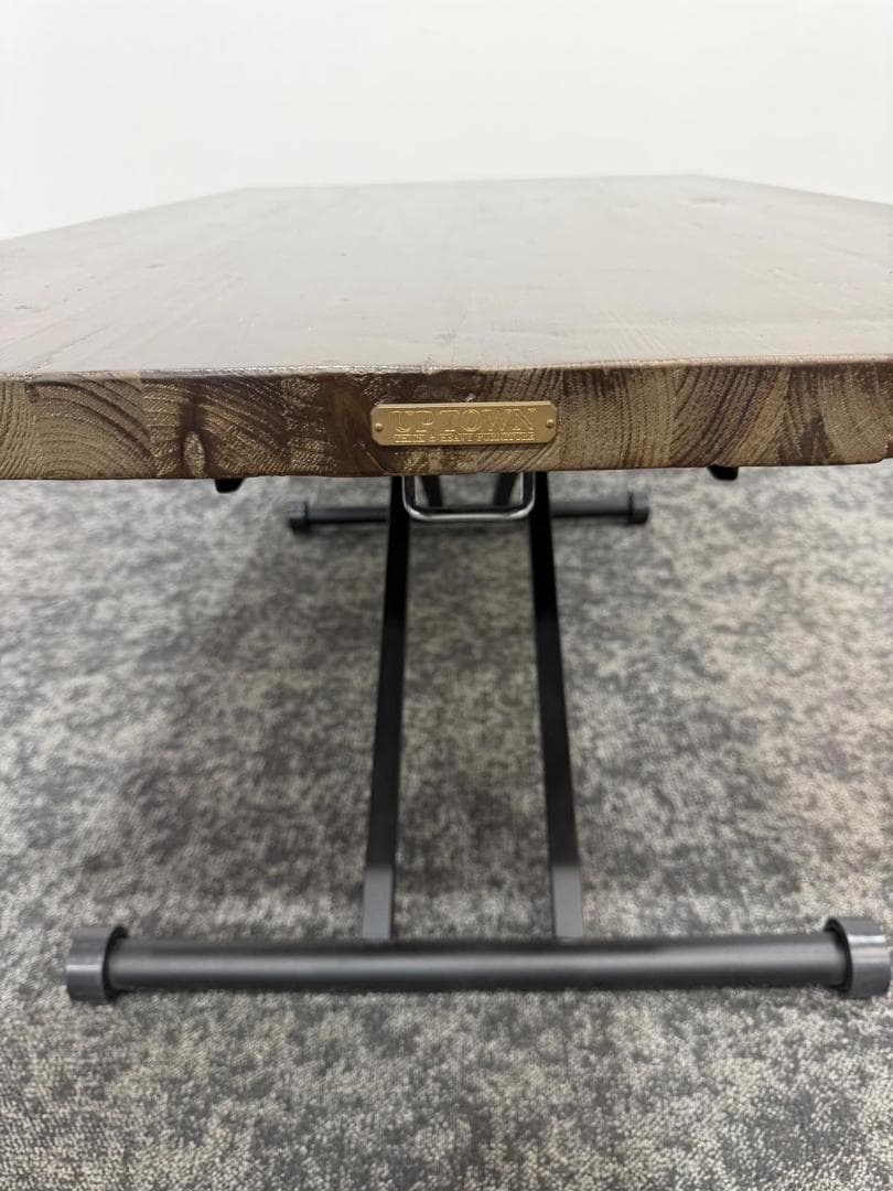 UP PULLEY LIFTING TABLE おしゃれ昇降式ダイニングテーブル