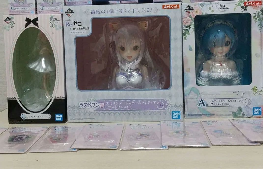 リゼロ 一番くじ～夢見る、未来の物語～ラストワン、A賞、C賞、おまけ付き