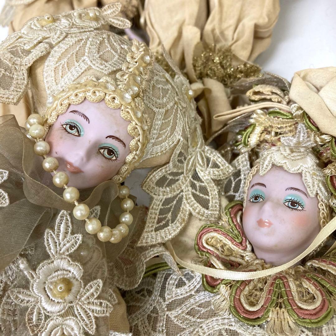 g696-33 ビスクドール　まとめ売り　昭和レトロ　まとめて