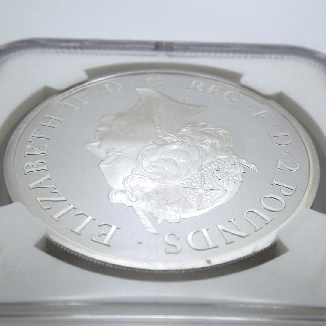 2016 ブリタニア ウナ ライオン 銀貨 ★初期500枚 NGC PF70UC