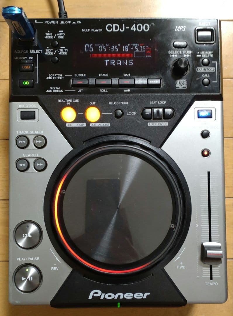 Pioneer CDJ-400　動作確認済み　送料込み　CDJ