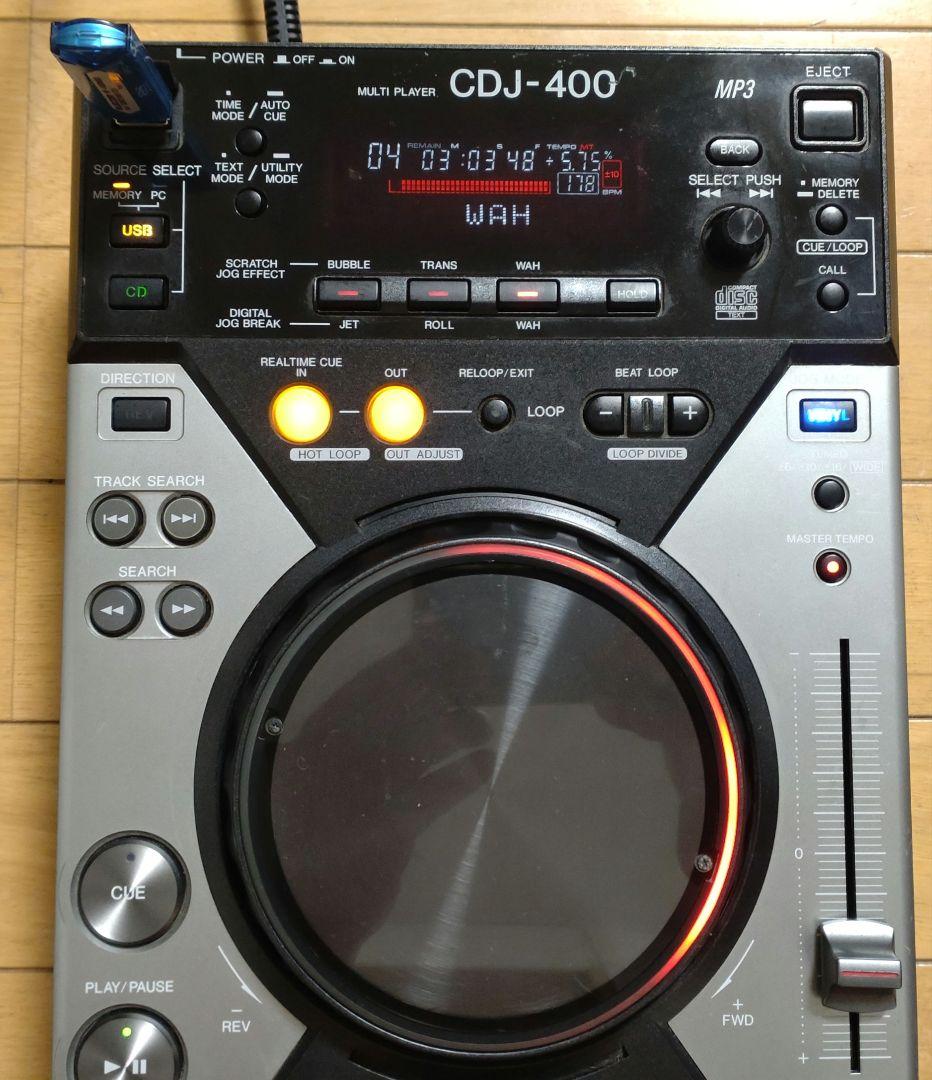Pioneer CDJ-400　動作確認済み　送料込み　CDJ