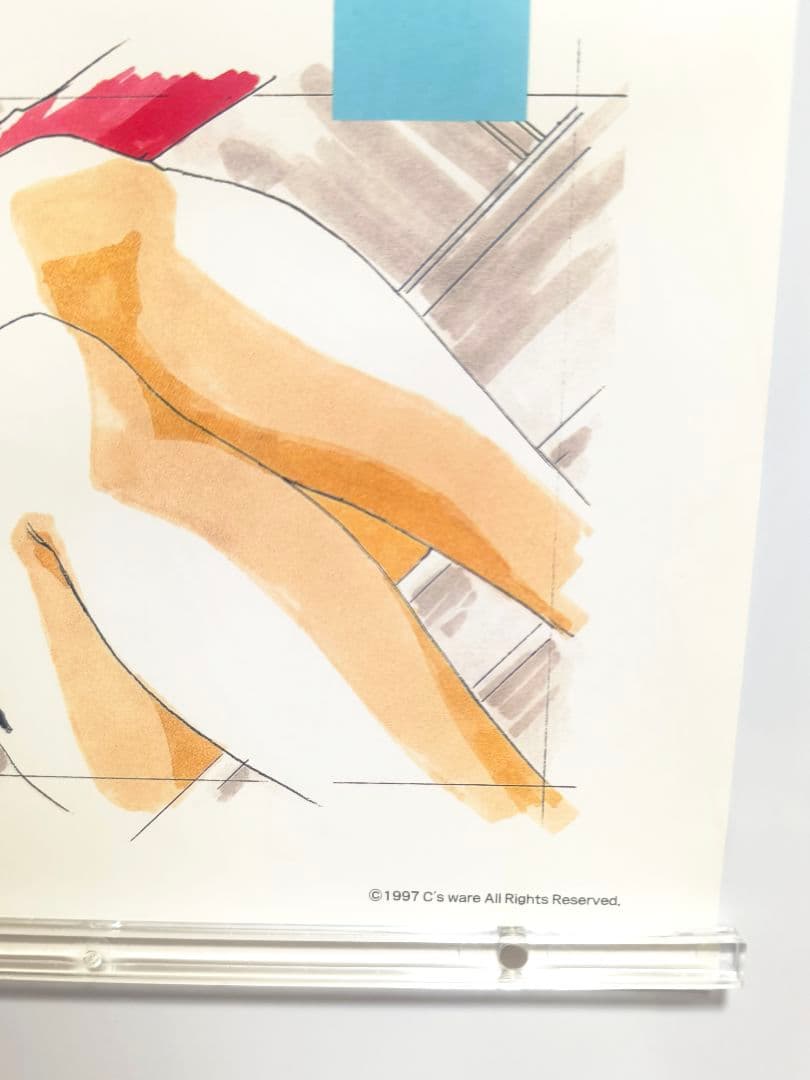 イヴ バーストエラー デザイア B2 ポスター 2枚セット セガサターン 販促