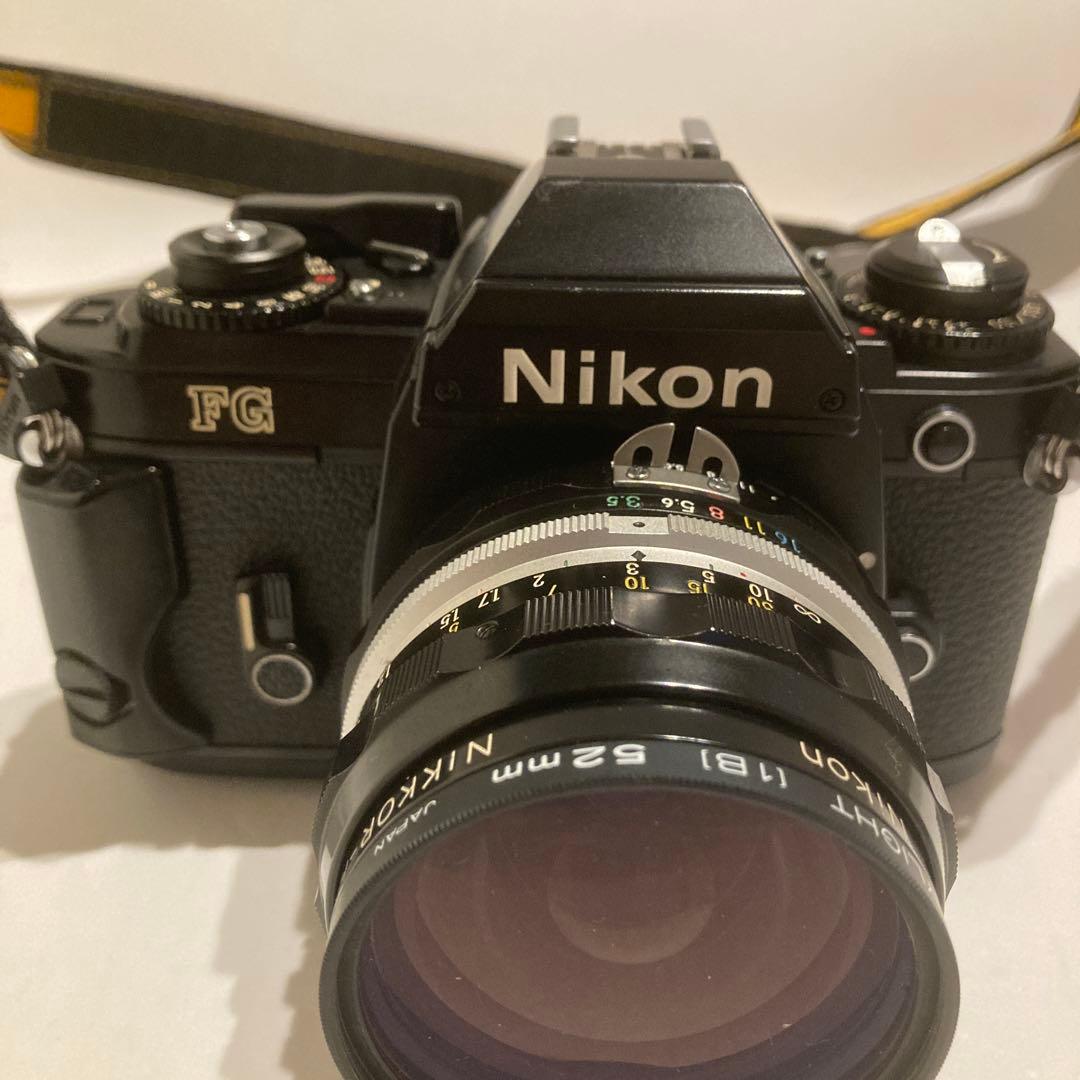 フィルムカメラ Nikon FG Nikkor-H Auto 28mm F3.5