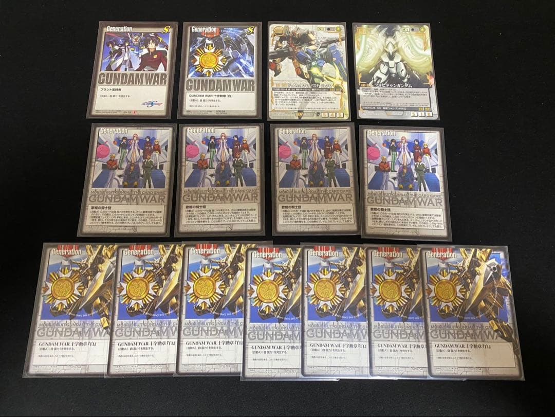 ガンダムウォー　カード 白まとめ売り㉗約3000枚 十字勲章　歌姫の騎士団など