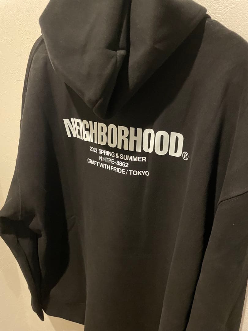NEIGHBORHOOD. ブラックパーカー サイズL