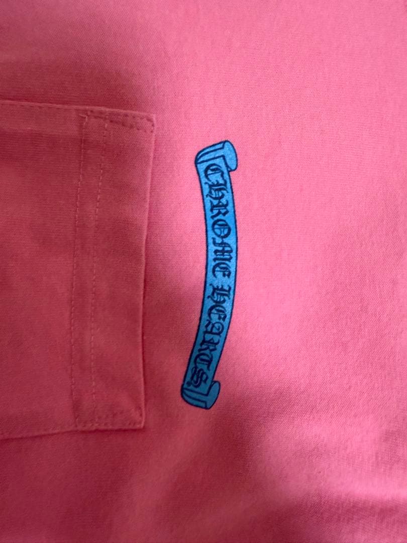 CHROME HEARTS クロムハーツ Tシャツ ピンク