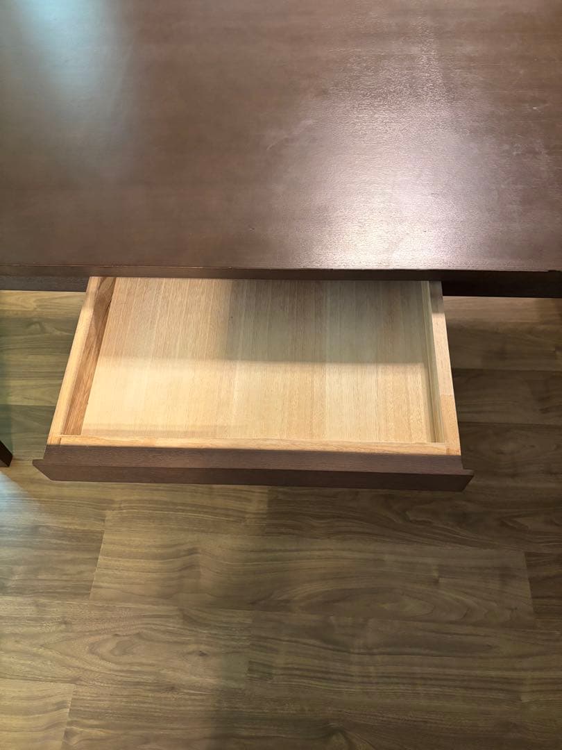 大塚家具　引き出し付きダイニングテーブル　たのメル便送料込‼︎ 発送日は相談で