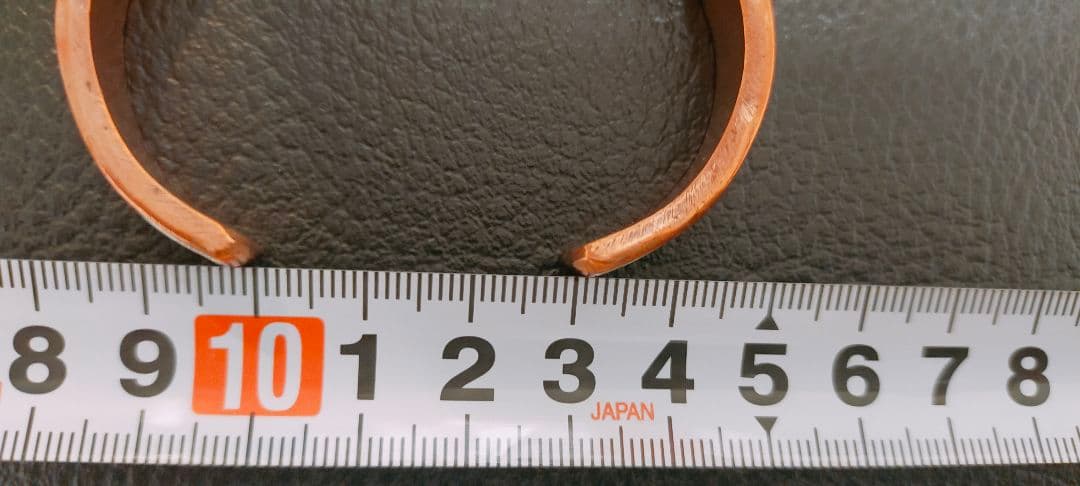 初期 ワイル セカテロ ツートンカラーバングル シルバー&カッパー