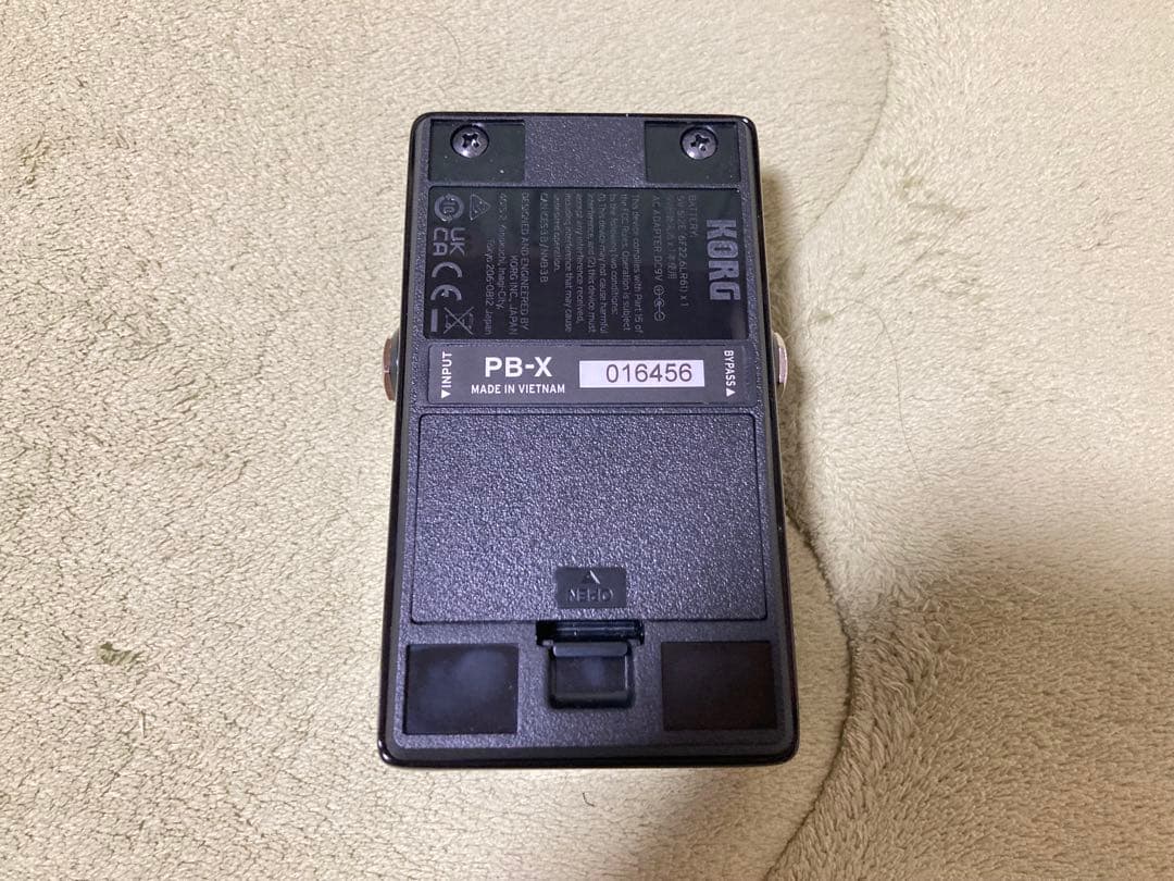 KORG Pitchblack X ペダルチューナー　バッファー